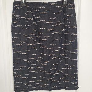 Beautiful Nanette Lepore Linen/Cotton Skirt - Size 10